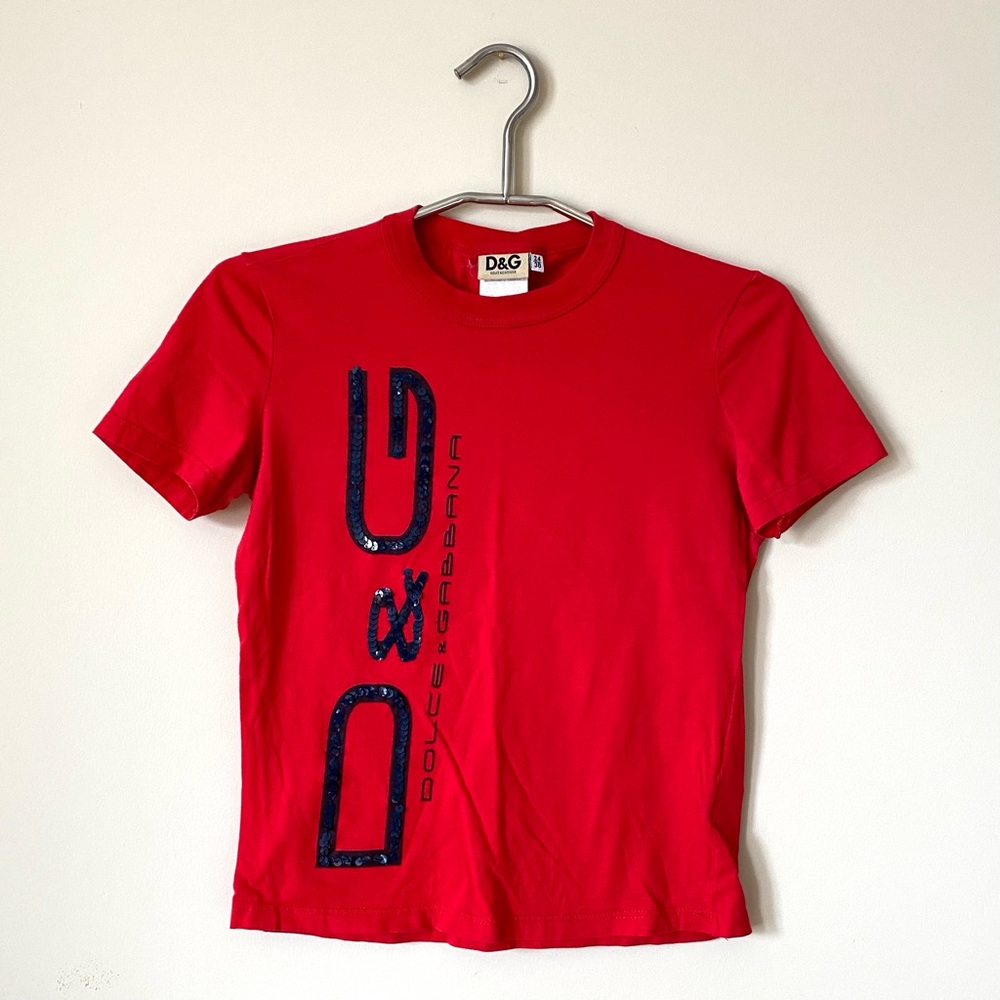 Dolce & Gabbana Sequinned tee